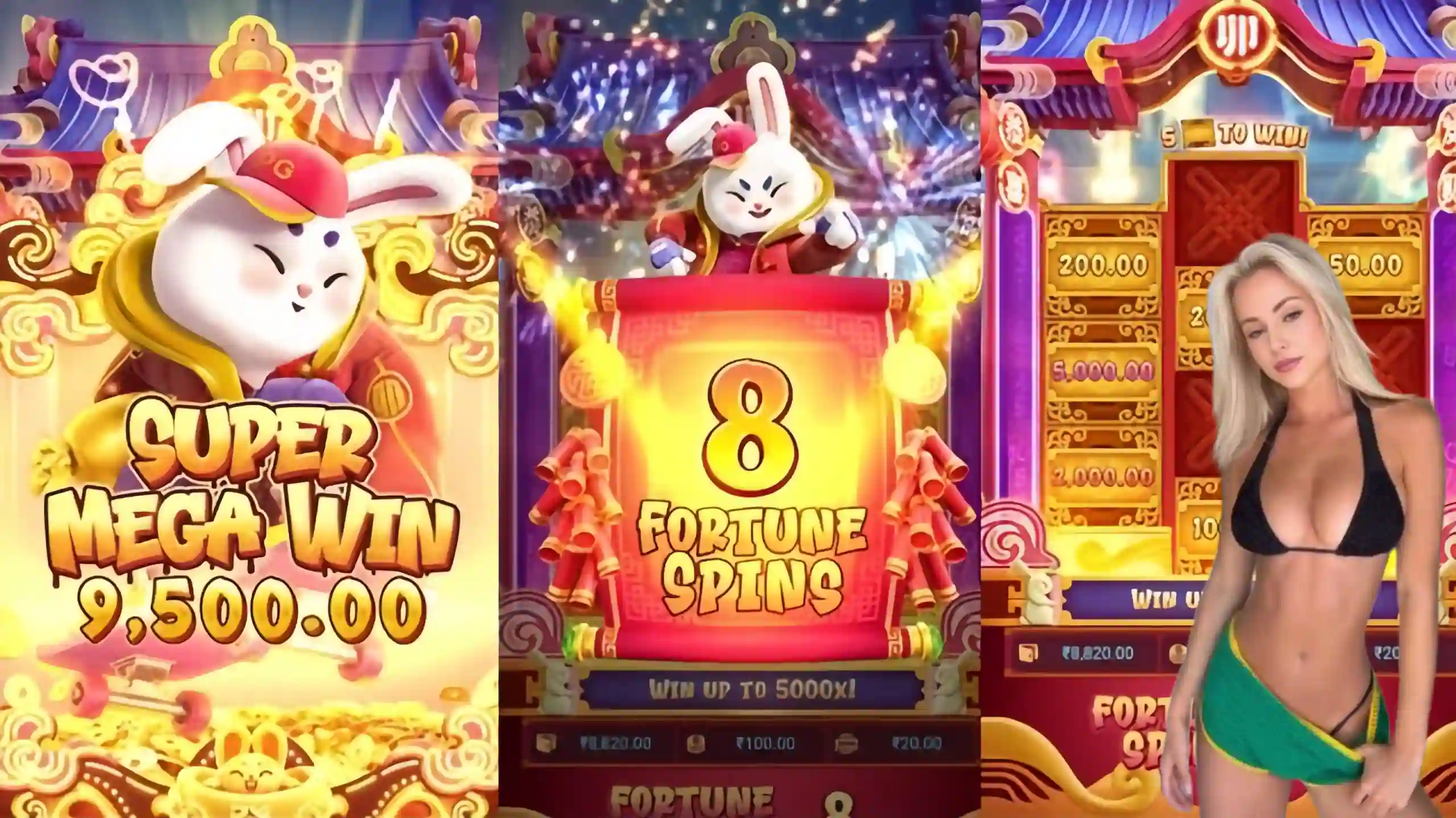 Wild Expansivo Fortune Rabbit bbvv - Coelho Dourado que Expande